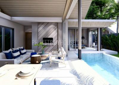 EAS6790: Villa for 4 Bedrooms in a new Project in Phuket