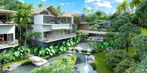 EAS6790: Villa for 4 Bedrooms in a new Project in Phuket