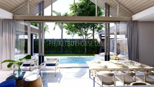 EAS6790: Villa for 4 Bedrooms in a new Project in Phuket