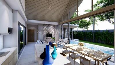 EAS6790: Villa for 4 Bedrooms in a new Project in Phuket