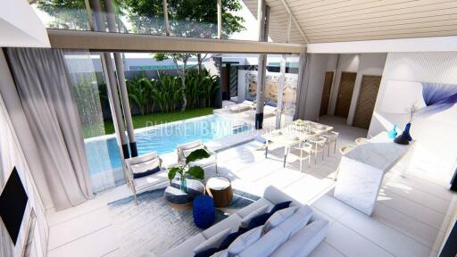 EAS6790: Villa for 4 Bedrooms in a new Project in Phuket