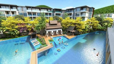 NAT6476: New Condo within 50 meters to Nai Thon Beach. Good for Residence & Investments