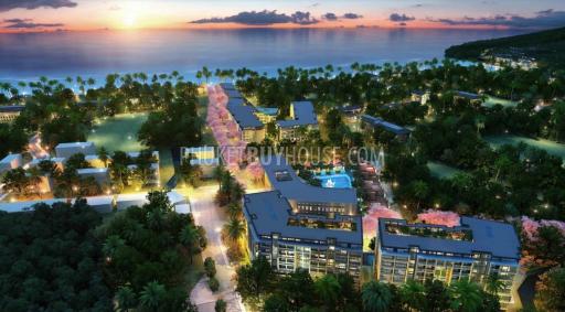 NAT6476: New Condo within 50 meters to Nai Thon Beach. Good for Residence & Investments