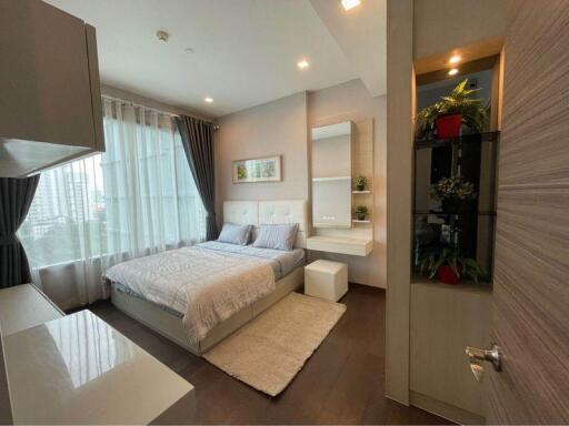 For Rent Bangkok Condo Q Asoke New Petchaburi BTS Asok MRT Phetchaburi Ratchathewi