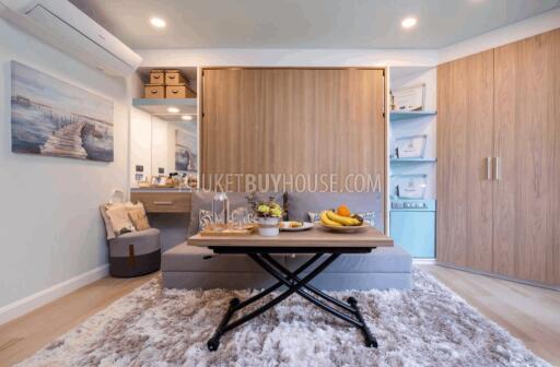 BAN6438: Studio with a unique layout in Eco condominium at crisis prices in Bang Tao area