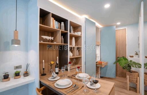 BAN6438: Studio with a unique layout in Eco condominium at crisis prices in Bang Tao area