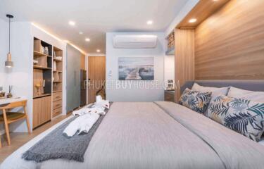 BAN6438: Studio with a unique layout in Eco condominium at crisis prices in Bang Tao area