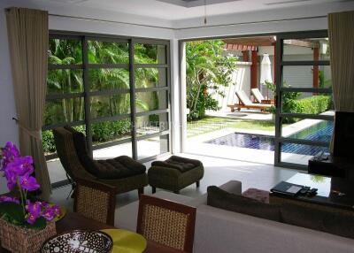 BAN6285: Luxury Villa with Private Pool in Secure Complex with Spa near Bang Tao Beach