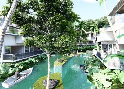 EAS6279: Unique Villa near the Lake, in a New Project in the East of Phuket