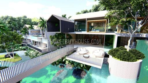 EAS6279: Unique Villa near the Lake, in a New Project in the East of Phuket