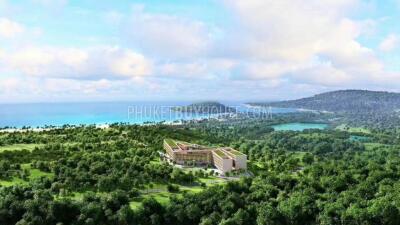 LAY6264: 1 Bedroom Apartment in a New Hotel Project 400 m. from Layan Beach