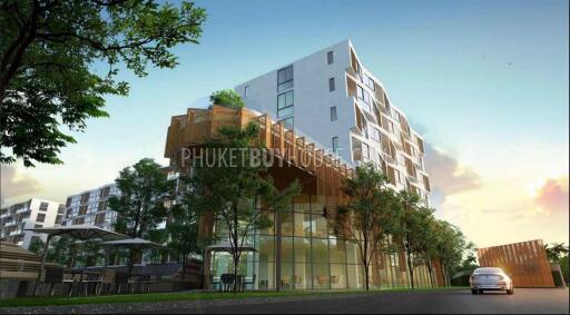 LAY6264: 1 Bedroom Apartment in a New Hotel Project 400 m. from Layan Beach