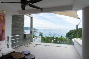 KAT6255: Luxury Penthouse on the 1-st Line with a Fantastic Sea View of Kata Bay