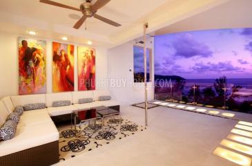 KAT6255: Luxury Penthouse on the 1-st Line with a Fantastic Sea View of Kata Bay