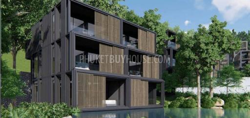 KAM6241: One-Bedroom Apartments in a Luxurious Complex on the Lake within Walking Distance to Kamala Beach