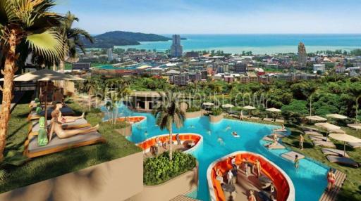 PAT6202: One Bedroom Apartment in a new project in Patong area