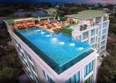 SUR6189: Apartments with a Unique Design and Two Bedrooms in a New Project in Surin area