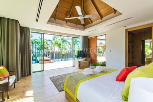 LAY6181: Villa with amazing views of the green valley and the endless sea in the area of ​​Layan Beach