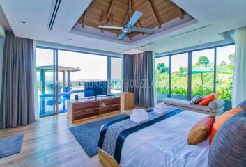 LAY6181: Villa with amazing views of the green valley and the endless sea in the area of ​​Layan Beach