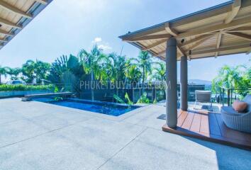 LAY6181: Villa with amazing views of the green valley and the endless sea in the area of ​​Layan Beach