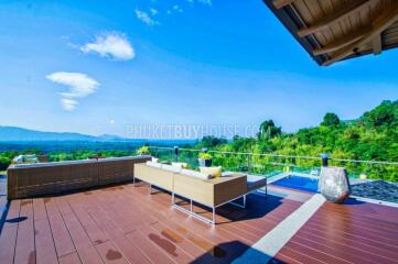 LAY6181: Villa with amazing views of the green valley and the endless sea in the area of ​​Layan Beach