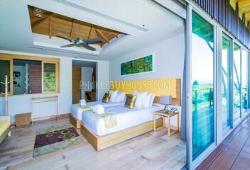 LAY6181: Villa with amazing views of the green valley and the endless sea in the area of ​​Layan Beach
