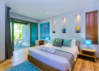 LAY6181: Villa with amazing views of the green valley and the endless sea in the area of ​​Layan Beach