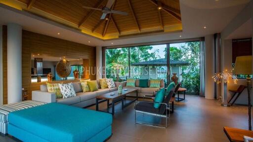 LAY6180: Charming villa with indescribable sea views in the silence of a tropical forest near Layan Beach