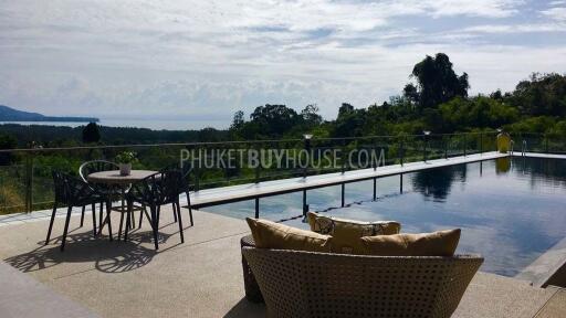 LAY6180: Charming villa with indescribable sea views in the silence of a tropical forest near Layan Beach