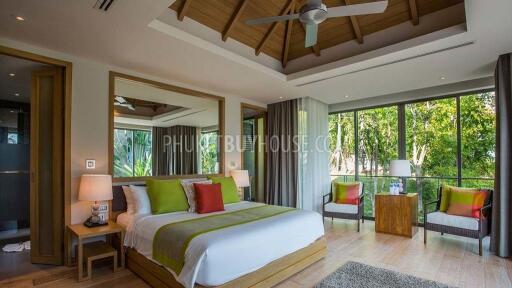 LAY6180: Charming villa with indescribable sea views in the silence of a tropical forest near Layan Beach