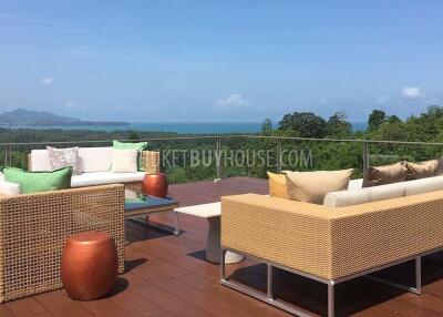 LAY6180: Charming villa with indescribable sea views in the silence of a tropical forest near Layan Beach