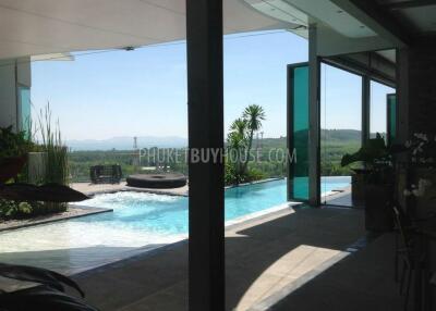 YAM6163: Luxury villa on a hillside with panoramic ocean views in Cape Yamu
