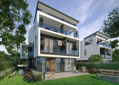 BAN6149: Townhouse With 2-3 bedrooms in the Most Prestigious Area of ​​Phuket