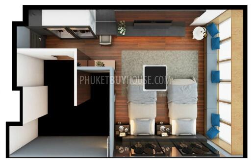 LAY6146: One-Bedroom Apartment in the new Condotel near Laguna