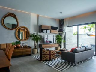 CHA6100: Private pool Villa with Asian modern Loft style interiors