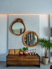 CHA6100: Private pool Villa with Asian modern Loft style interiors