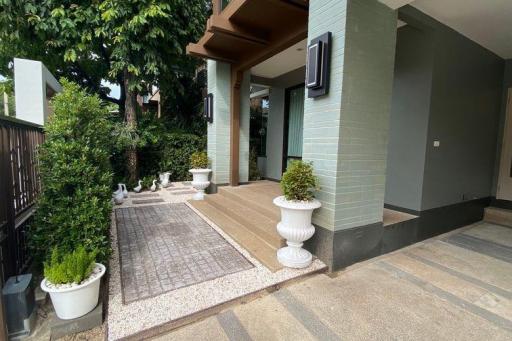 For Rent Bangkok Single House Setthasiri Watcharapol Sukhaphiban 5 Sai Mai
