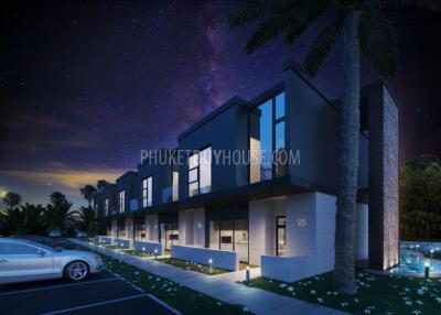 MAI6063: Stylish Townhouse with Mountain View in Mai Khao