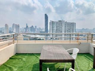 For Rent Bangkok Condo Watermark Chaophraya River Charoen Nakhon BTS Saphan Taksin Khlong San