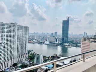 For Rent Bangkok Condo Watermark Chaophraya River Charoen Nakhon BTS Saphan Taksin Khlong San