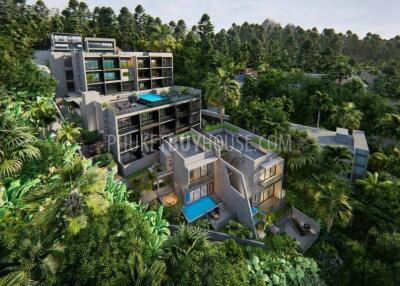 PAT5998: Nice 1 Bedroom Apartment with Sea view in Patong