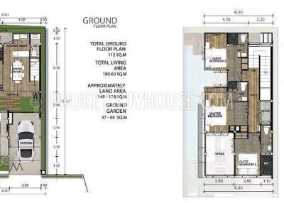 BAN5987: 3 Bedroom Villa at Secured Complex in Bang Tao