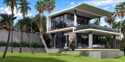 KAR5960: Sea View Pool Villa at New Project in Karon