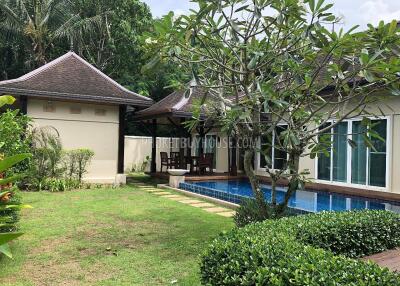 BAN5876: Charming 4 Bedroom Villa in a village in Bang Tao