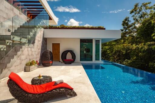 Luxurious seaview 6 bedrooms with private pool