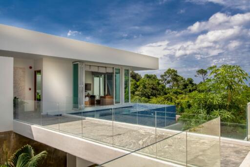 Luxurious seaview 6 bedrooms with private pool