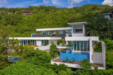 Luxurious seaview 6 bedrooms with private pool