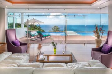 Luxurious seaview 6 bedrooms with private pool