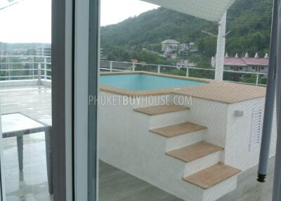 KAT5646: Stunning Penthouse With Sea View at Kata Beach