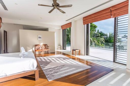 Impressive 4 bedrooms villa with beach front in Pa Khlok Thalang Phuket